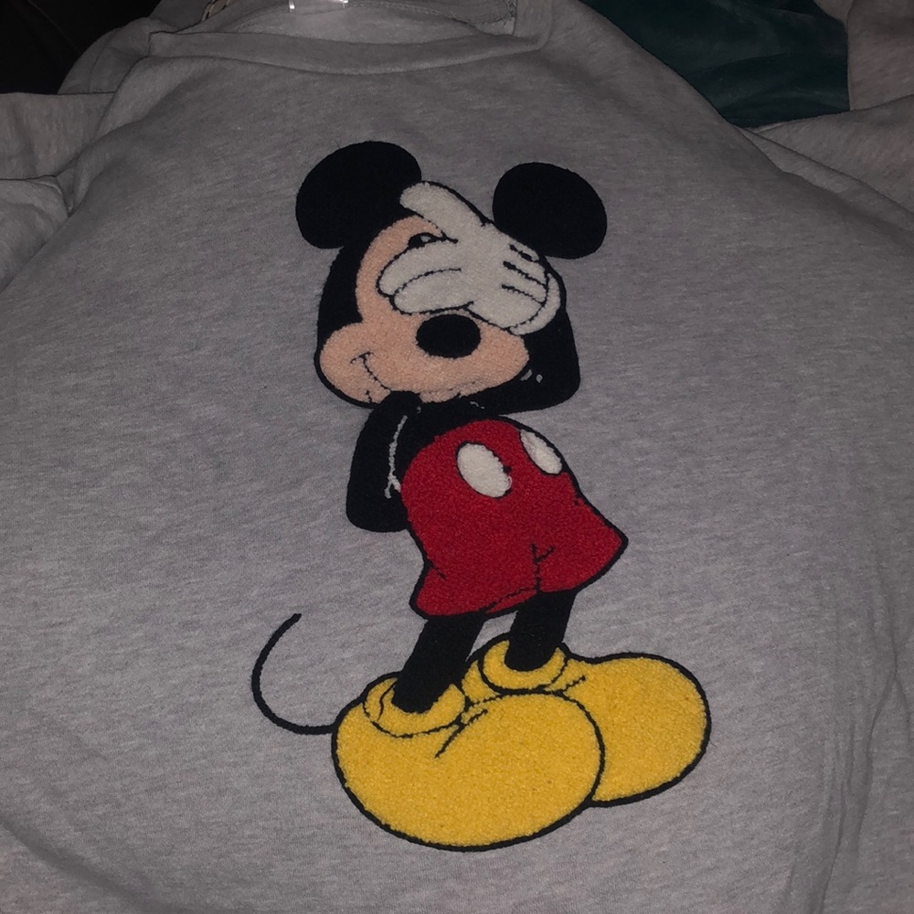 Mickey Mouse grey crewneck